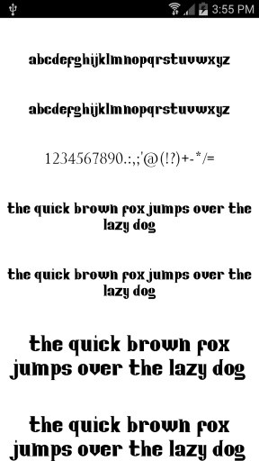 Free Fonts Pack 21截图1