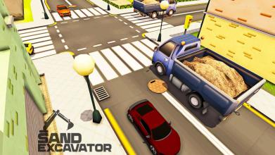 Sand Excavator Simulator Water Surface Crane截图3