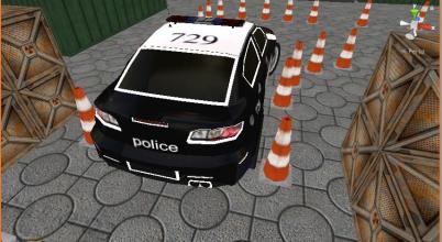 Real Police car parking 2019Parking Games截图2