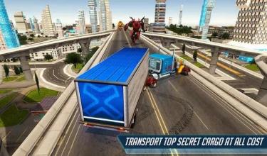 Heavy Truck Robot Giant Truck Driver Simulator截图3