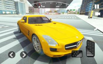 Crazy Car Driving & City Stunts SLS AMG截图3