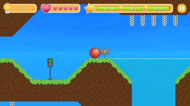 Bounce World * Improved classic arcade game截图1