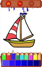 Coloring Ship - Drawing Book截图1