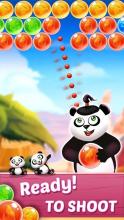 Bubble Shooter Cute Panda Pop Blast, Shoot截图3