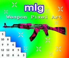 MLG Memes Color By Number MLG Pixel Art截图5