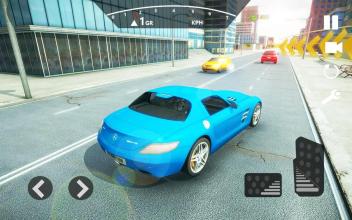 Crazy Car Driving & City Stunts SLS AMG截图4