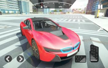 Crazy Car Driving & City Stunts BMW i8截图5