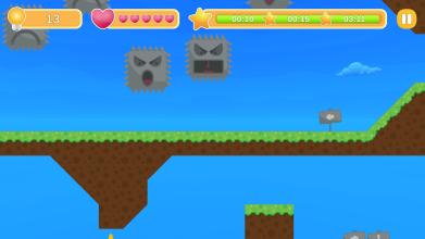 Bounce World * Improved classic arcade game截图2