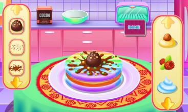 Cooking Games Rainbow Cookies Factory截图1