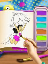 Fairy Princess Coloring Pages截图1