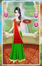 Indian Saree Dress Up and chaniya choli dresses截图1