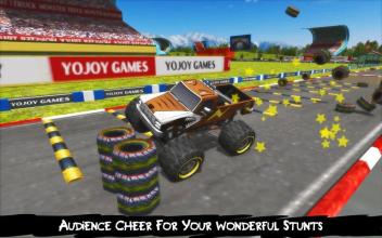 Monster Truck Racing Xtreme: Destruction & Stunt截图3