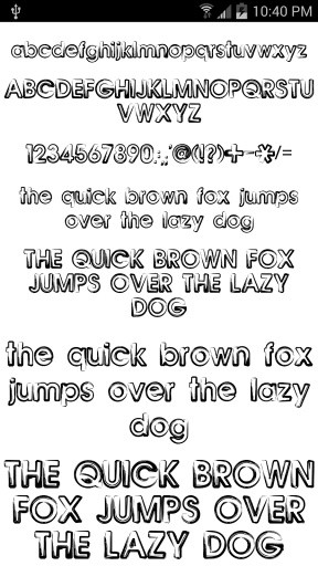 Free Fonts 50 Pack 12截图3