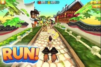 Princess Moan Jungle Run Games截图1