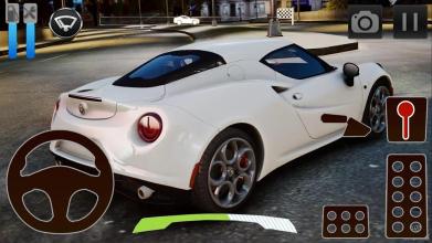 Car Driving Simulator Alfa Romeo截图2