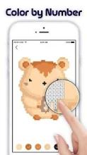 Pixel Artist: Color Number, Pixel Coloring Book截图2