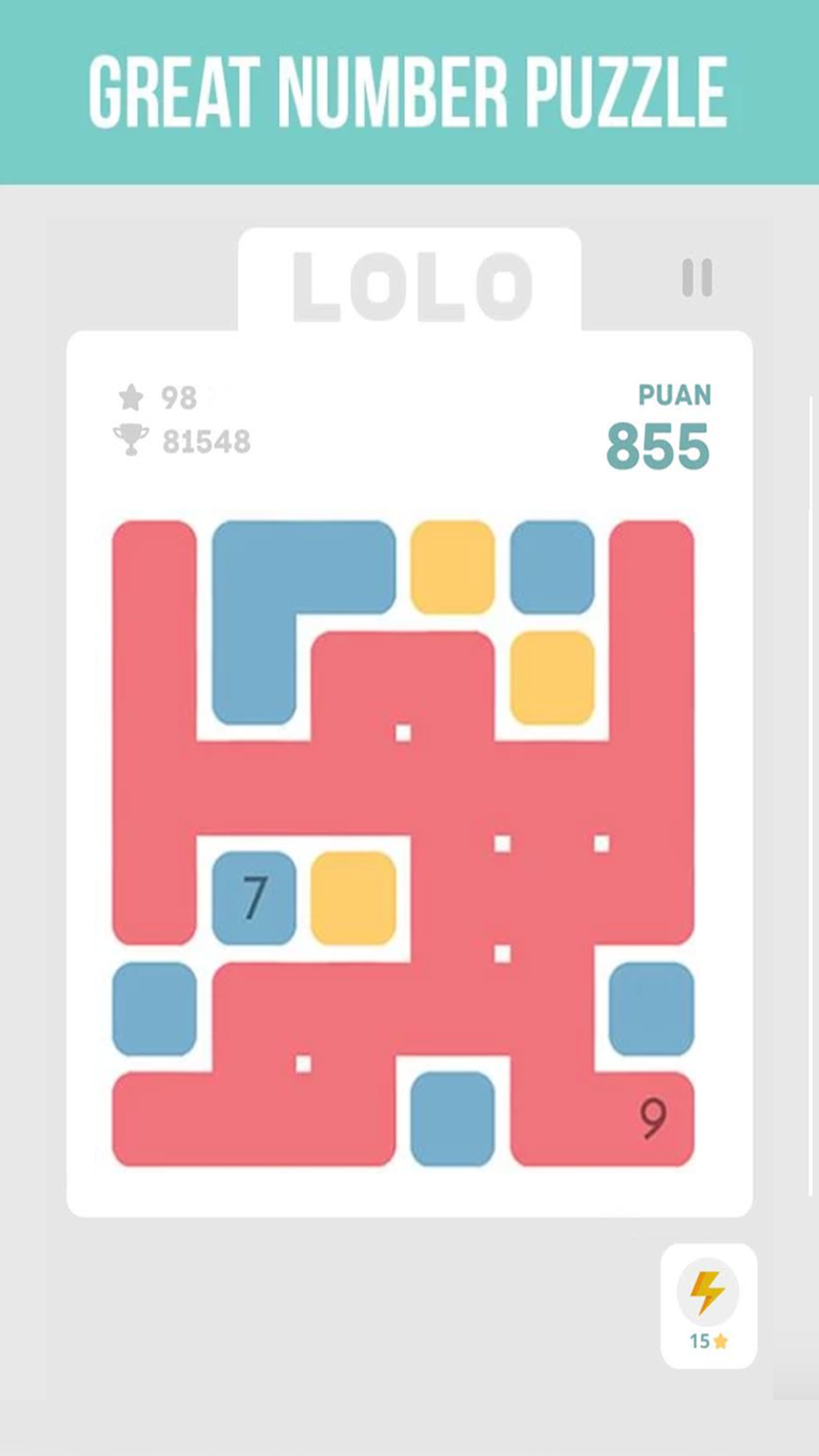 LOLO : Puzzle Game截图1