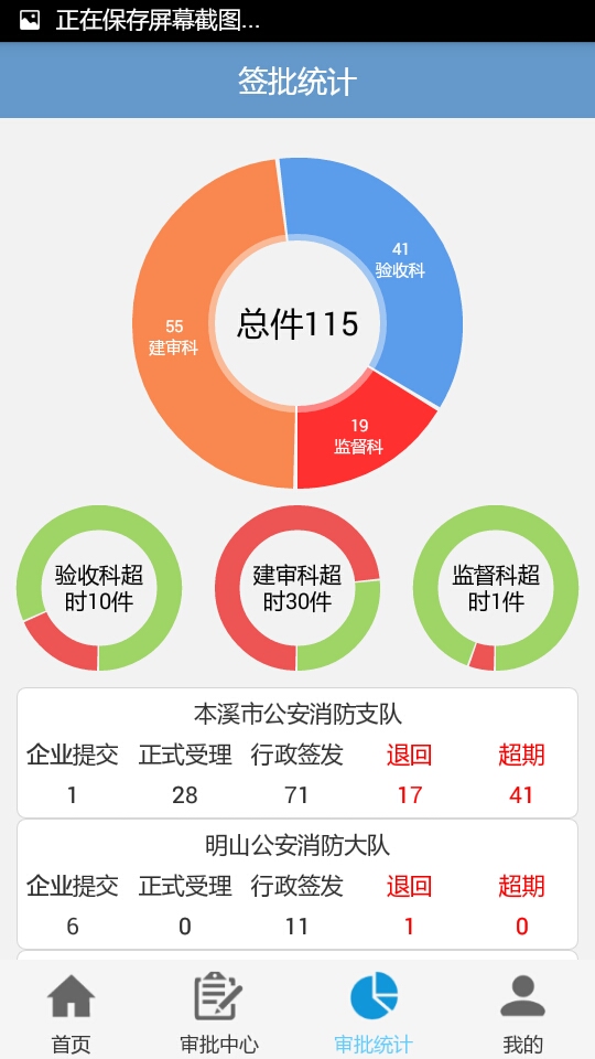 智慧消防审批系统截图2