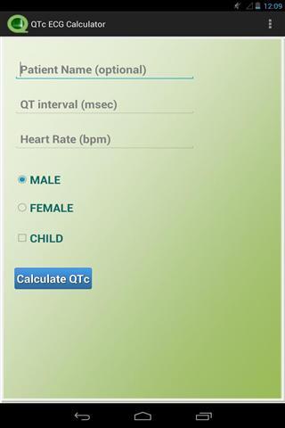 心电图间期计算器 QTc ECG Calculator截图5