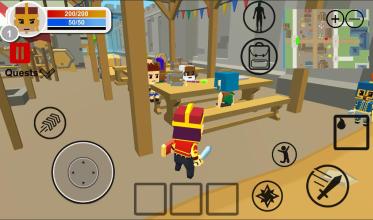 Adventure Craft RPG: Free world game 3d craft截图5