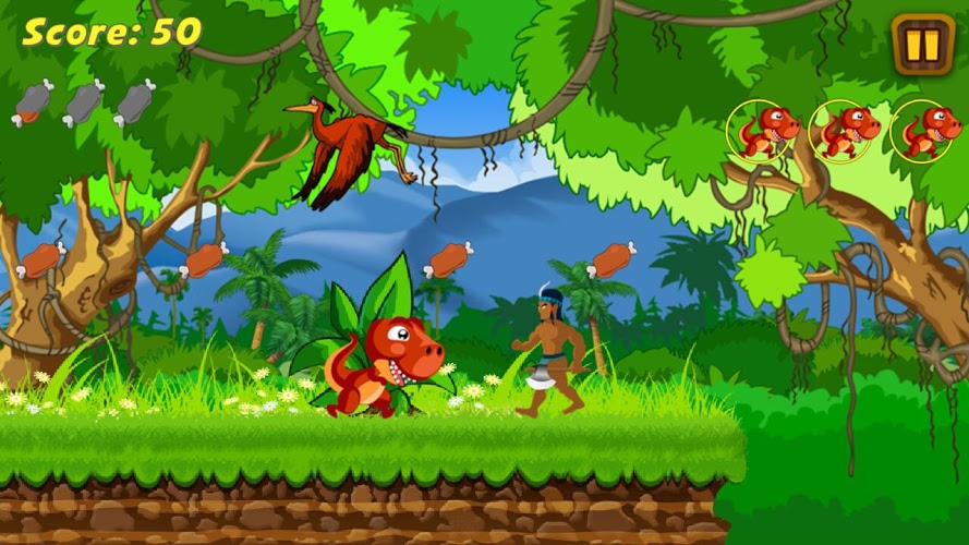 Dino Run - Jurassic Era截图2