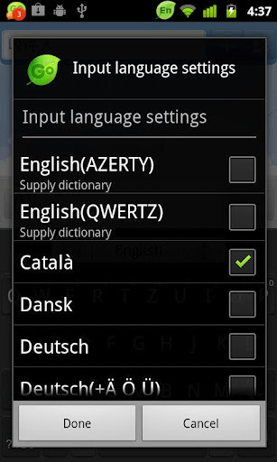 Catalan for GO Keyboard截图3