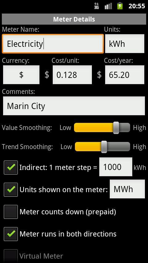 Energy Consumption Analyzer截图2