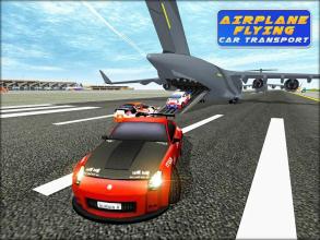 Cargo Airplane Flying Pilot Car Game Transport 3D截图1