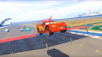 Superheroes Hill Dash Car Stunt: Cheeky Drift Game截图1