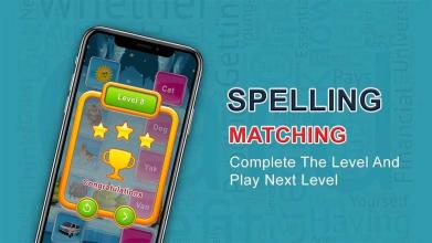 Spell Matching Game  Kids截图1