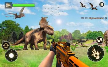 Dinosaur Hunt Survival Game 2018截图1