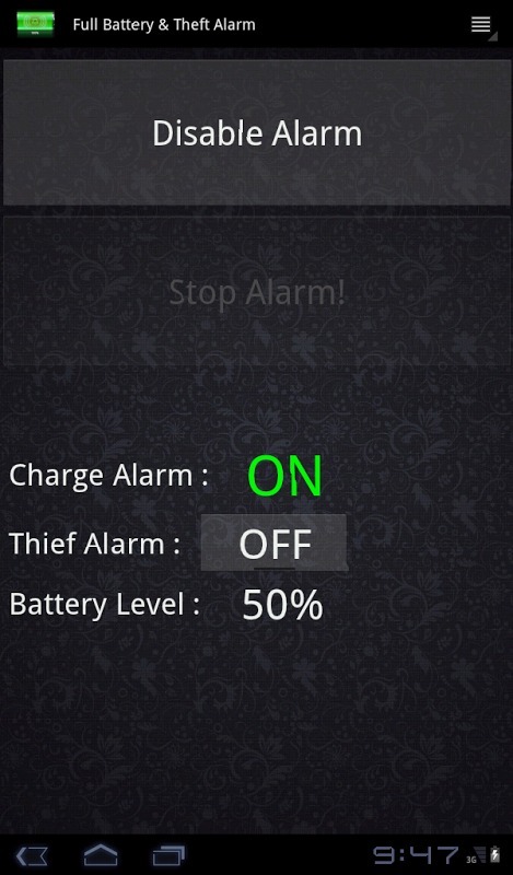 Full Battery & Theft Alarm截图8