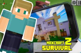 Maxcraft Crafting Building Survival截图2