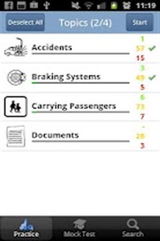 PCV Theory Test UK Lite截图1