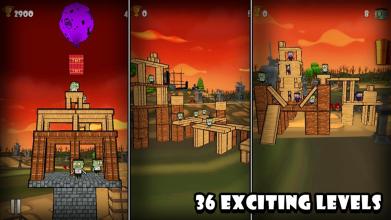 Monster Siege: Slingshot Shooter Game截图2