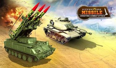 Missile Attack Combat Tank Shooting War截图5