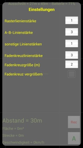 GPS Parallelfahrhilfe截图4