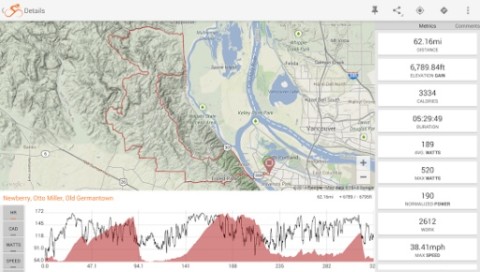 Ride with GPS 骑行导航截图1