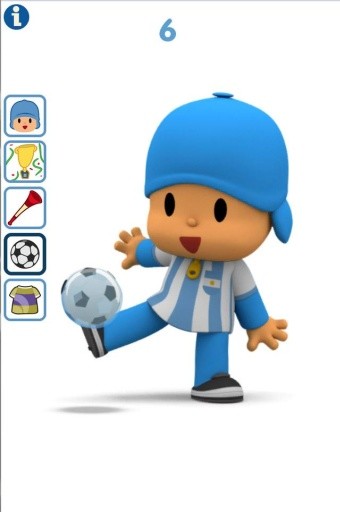 Talking Pocoyo Football Free截图5