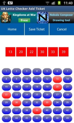 UK Lotto Checker截图3