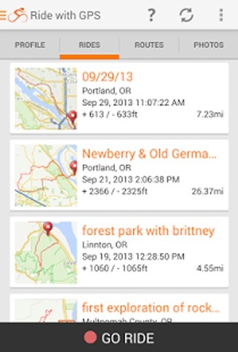 Ride with GPS 骑行导航截图11
