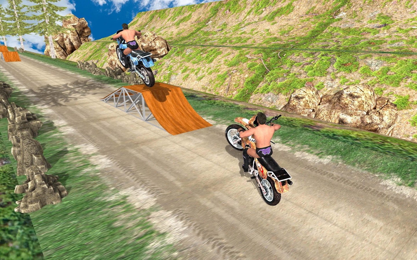 WWE Wrestlers Moto Stunts Racer截图5