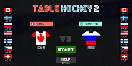 Table hockey fever  2 players截图2