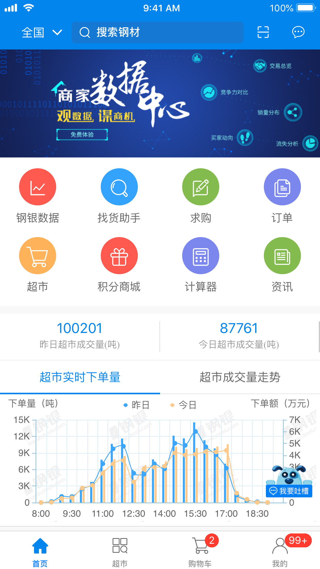 钢银助手v5.2.1截图1