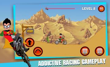 Robin in the desert  teenage titans  BikeGame截图4