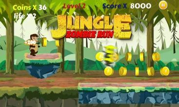 Little Zombie Run - Jungle Adventure Game截图1