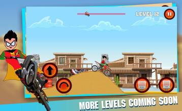 Robin in the desert  teenage titans  BikeGame截图1