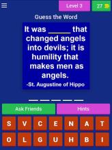 Saint Quotes (Catholic Game)截图3