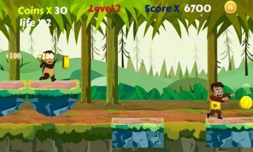 Little Zombie Run - Jungle Adventure Game截图3