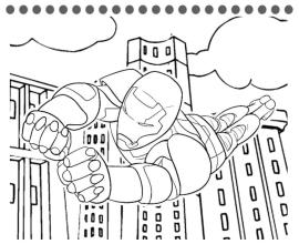 My superhero Kids - Coloring book for Boys截图2